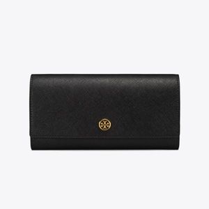 Tory Burch Black Wallet - Robinson Envelope